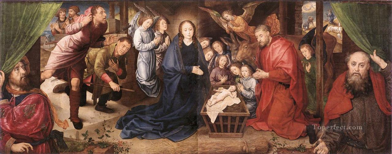 Adoration Of The Shepherds Hugo van der Goes Oil Paintings